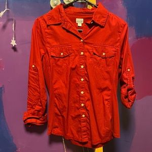 Converse one star, Women Medium, Red